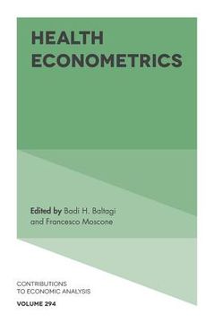 portada Health Econometrics (contributions To Economic Analysis) (in English)