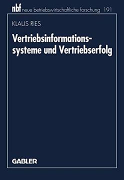 portada Vertriebsinformationssysteme und Vertriebserfolg (en Alemán)