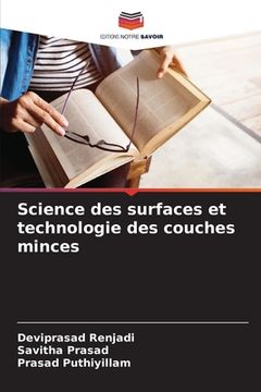 portada Science des surfaces et technologie des couches minces (en Francés)