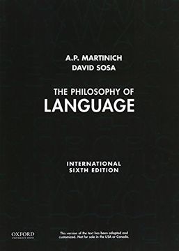 portada The Philosophy of Language (en Inglés)