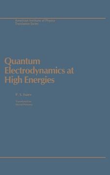 portada quantum electrodynamics high e (in English)