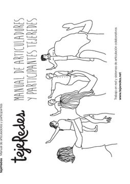 portada Manual de Articuladores y Participantes Tejeredes
