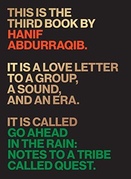 portada Go Ahead in the Rain: Notes to a Tribe Called Quest (American Music Series) 