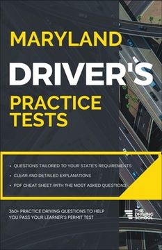 portada Maryland Driver's Practice Tests (en Inglés)