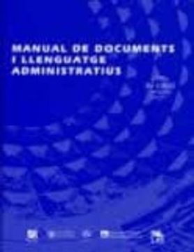 portada Manual de Documents i Llenguatge Administratius. (Fora de Col·Lecció)