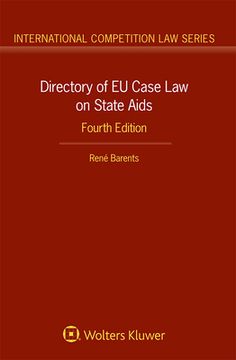 portada Directory of EU Case Law on State Aids 