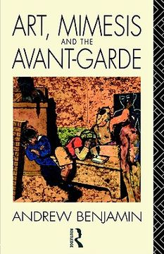 portada art, mimesis and the avant-garde: aspects of a philosophy of difference (en Inglés)