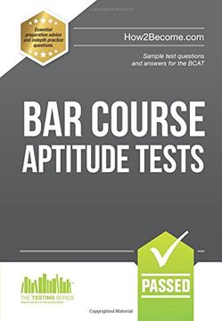 portada Bar Course Aptitude Tests: Sample Test Questions and Answers for the BCAT: 1 (Testing Series)