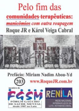 portada Pelo fim das Comunidades Terapêuticas (in Portuguese)