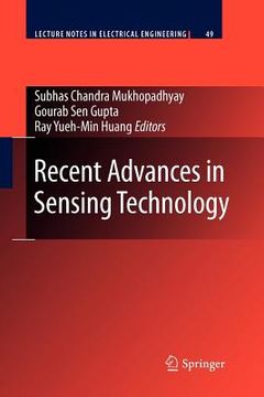 portada recent advances in sensing technology (en Inglés)
