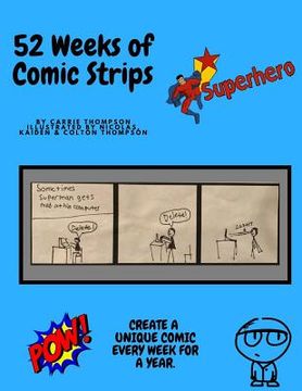 portada 52 Weeks of Comic Strips: Let Your Creativity Run Wild (en Inglés)