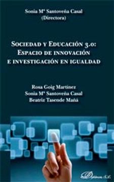portada Sociedad Y Educación 3.0. Espacio De Innovación E Investigación En Igualdad