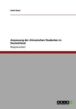 portada Anpassung der chinesischen Studenten in Deutschland