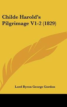 portada childe harold's pilgrimage v1-2 (1829) (in English)