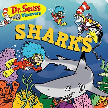 portada Dr. Seuss Discovers: Sharks (en Inglés)