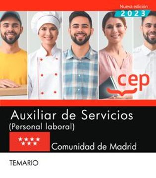 portada Auxiliar de Servicios (Personal Laboral). Comunidad de Madrid.