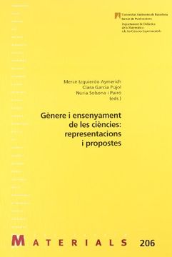 portada Gènere i ensenyament de les ciències: representacions i propostes (Materials)