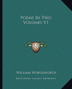portada poems in two volumes v1 (in English)