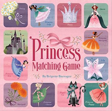 portada Princess Matching Game (in English)