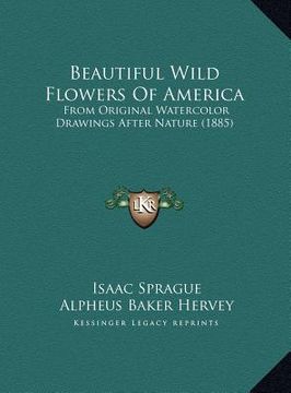 portada beautiful wild flowers of america: from original watercolor drawings after nature (1885) (en Inglés)