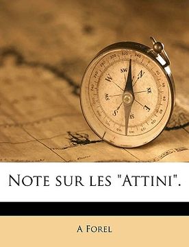 portada note sur les "attini." (in English)