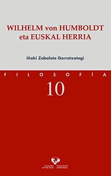 portada Wilhelm von Humboldt eta Euskal Herria