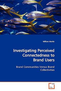 portada investigating perceived connectedness to brand users (en Inglés)