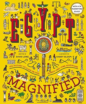 portada Egypt Magnified: With a 3x Magnifying Glass (en Inglés)