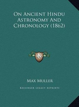 portada on ancient hindu astronomy and chronology (1862) (en Inglés)