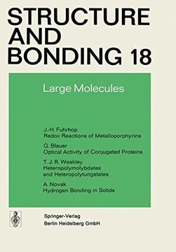 portada Large Molecules (Structure and Bonding)