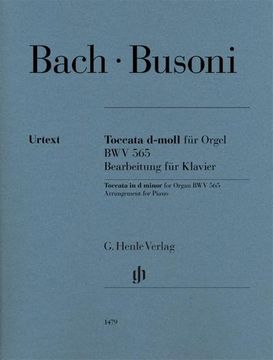 portada Busoni, Ferruccio - Toccata D-Moll für Orgel bwv 565 (Johann Sebastian Bach)