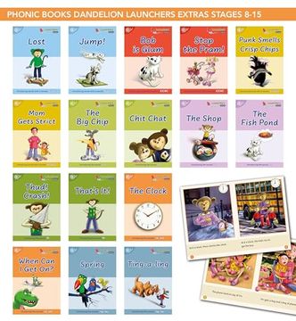 portada Phonic Books Dandelion Launchers Extras Stages 8-15 Lost (Blending 4 and 5 Sound Words, two Letter Spellings ch, th, sh, ck, Ng): Decodable Books for. Two Letter Spellings ch, th, sh, ck, ng (en Inglés)