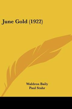 portada june gold (1922) (en Inglés)