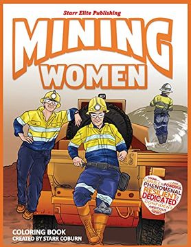 portada Mining Women Coloring Book (en Inglés)