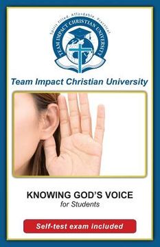 portada KNOWING GOD'S VOICE for students