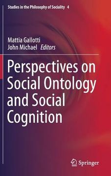 portada Perspectives on Social Ontology and Social Cognition (en Inglés)