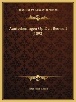 portada Aanteekeningen Op Den Beowulf (1892)