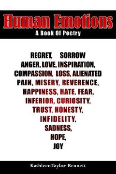 portada human emotions: a book of poetry (en Inglés)