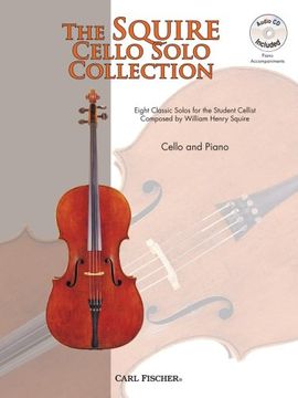 portada SQUIRE CELLO SOLO COLLECTION (Book & CD)