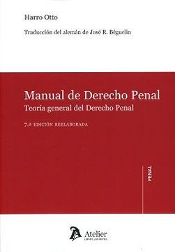portada Manual de Derecho Penal. Teoría General del Derecho Penal (in Spanish)