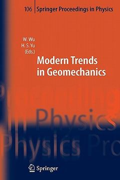 portada modern trends in geomechanics (en Inglés)