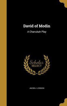 portada David of Modin: A Chanukah Play (en Inglés)