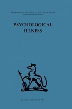 portada Psychological Illness: A Community Study (International Behavioural and Social Sciences Library)