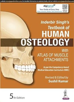 portada Inderbir Singh's Textbook of Human Osteology: With Atlas of Muscle Attachments (en Inglés)