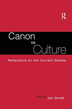 portada Canon vs. Culture: Reflections on the Current Debate (en Inglés)