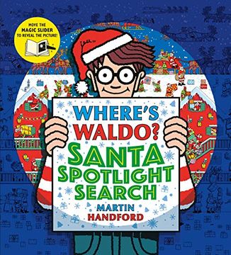 portada Where'S Waldo? Santa Spotlight Search (en Inglés)