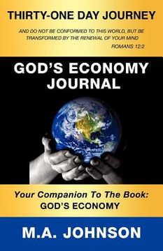 portada god's economy journal (en Inglés)