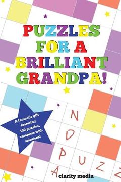 portada Puzzles For A Brilliant Grandpa (in English)