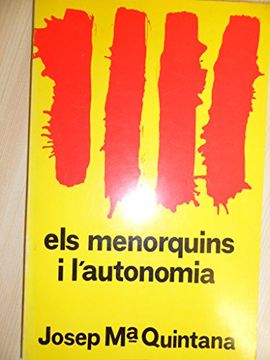 portada Els Menorquins i L'autonomia (en Catalá)