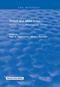 portada Onions and Allied Crops: Volume I: Botany, Physiology, and Genetics (en Inglés)